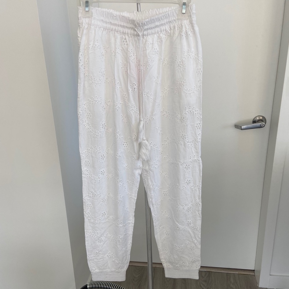 NWT Young Fabulous & Broke Eyelet Pants